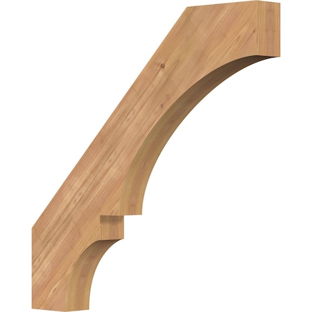 Ekena Millwork 3 1/2"W x 30"D x 30"H Balboa Smooth Knee Brace, Western Red Cedar BRC04X30X30BOA00SWR